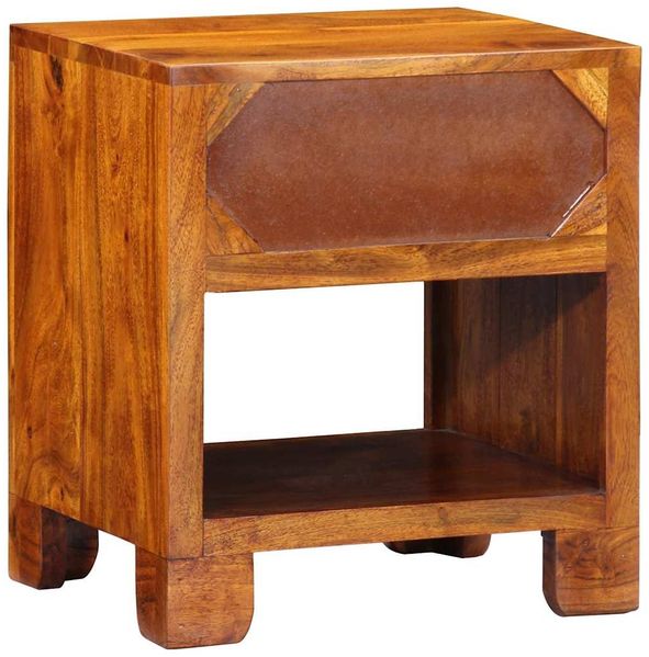 Sideboard, Kommode Mehrfarbig 40 x 35 x 45 cm Massivholz Akazie j1869p Bild 6