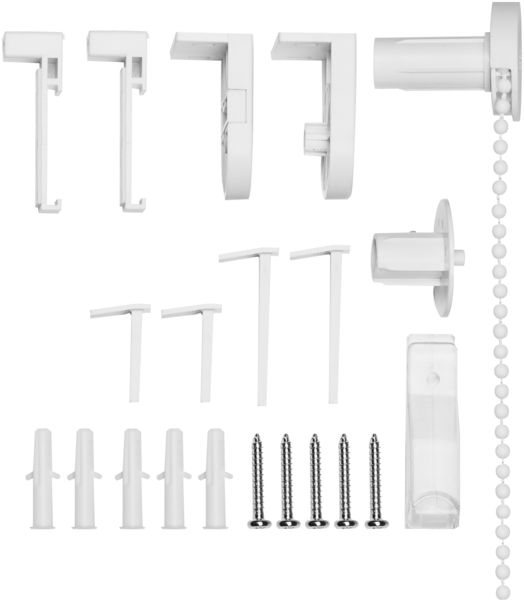 ondeco Klemmrollos ohne Bohren, Sichtschutz Rollo Fenster innen und Tür mit Klemmträger, Seitenzugrollo Lichtdurchlässig Blickdicht Sonnenschutz Trend - Sand - 100x150 cm Bild 6