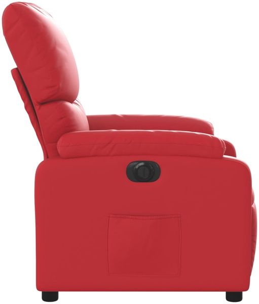 vidaXL Relaxsessel Elektrisch Rot Kunstleder 3204877 Bild 10