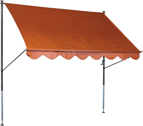Klemmmarkise Standard 200 cm uni terra