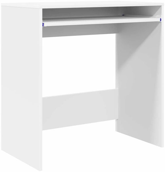 vidaXL Schreibtisch mit Speicher Weiß 77,5 x 43 x 79 cm Holzwerkstoff 869514 Bild 2