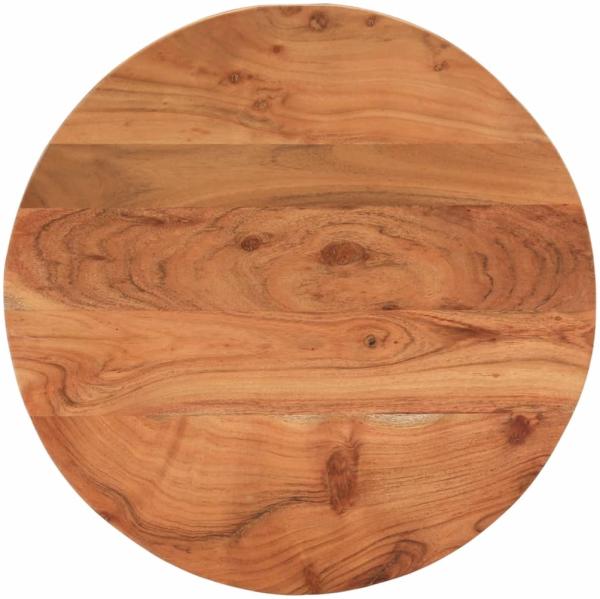 vidaXL Tischplatte Ø40x2,5 cm Rund Massivholz Akazie 370046