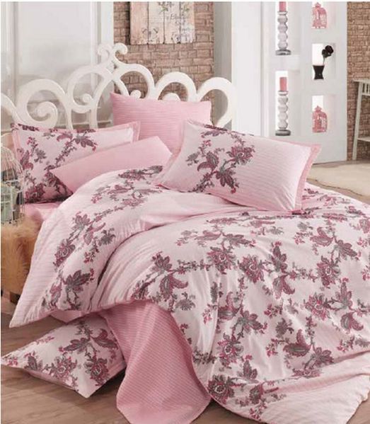ROLFNERS Bettwäsche 220x240 cm Bettgarnitur Bettbezug Baumwolle 6 tlg, Baumwolle, Bettwäsche, 100% Baumwolle, Extra Weich, Leicht Zu Pflegen