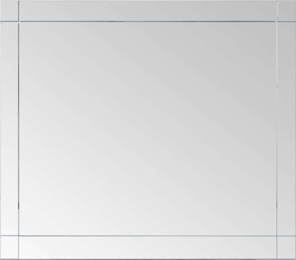 Wandspiegel, Badspiegel 100x60 cm Glas de6835