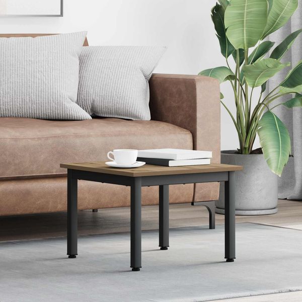 vidaXL Couchtisch Kunsthandwerk Eiche 50 x 50 x 36 cm Holzwerkstoff 892547