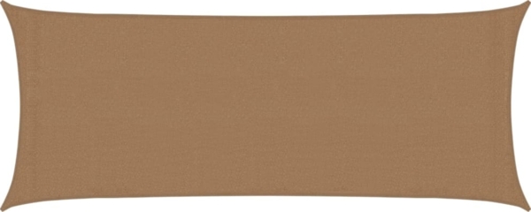 vidaXL Sonnensegel 160 g/m² Taupe 2x4,5 m HDPE 311395