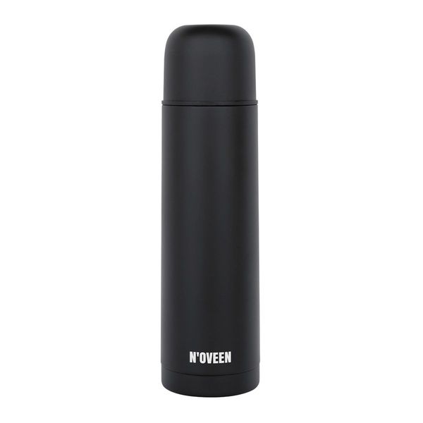 NOVEEN Matte Sport Trinkflasche 500 ml Schwarz