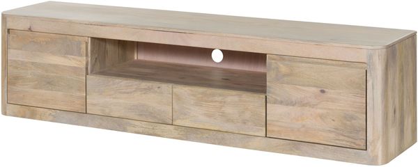 TV-Board Mango 200 x 45 x 50 weiß lackiert TORONTO #351