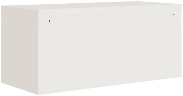 vidaXL Aktenschrank Weiß 90x40x240 cm Stahl 3188315 Bild 5