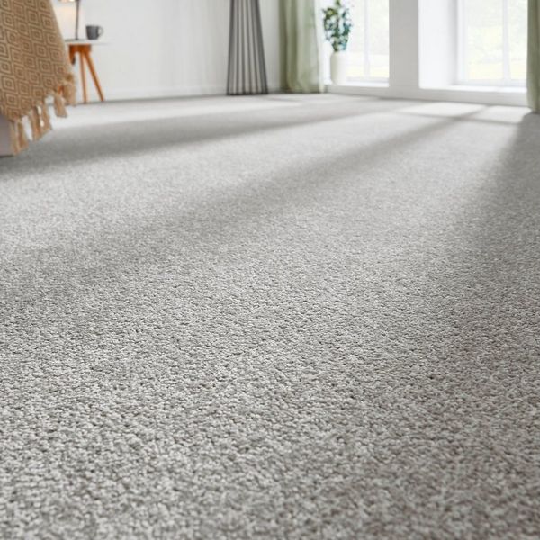 Andiamo Teppichboden Kräuselvelours Ines, rechteckig, Höhe: 8,5 mm, Uni Farben, Breite 400 cm, strapazierfähig & pflegeleicht