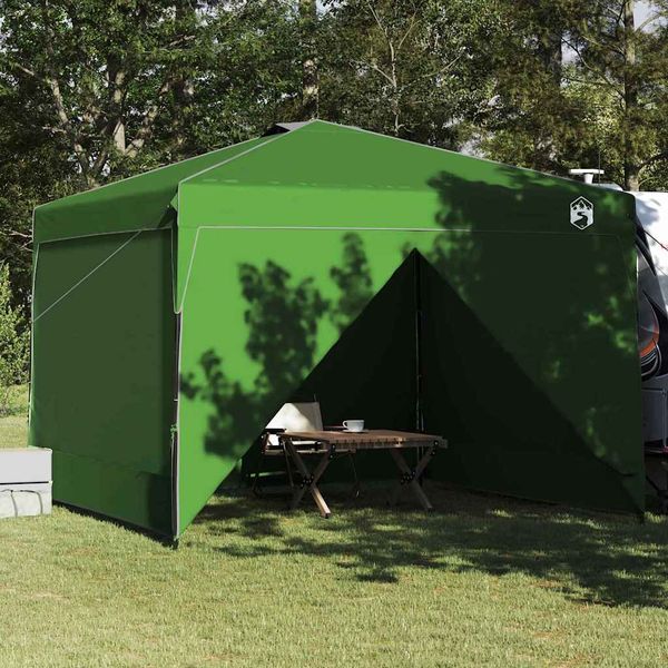 vidaXL Pavillon-Zelt Grün 290 x 290 x 251 cm Stoff 42007384