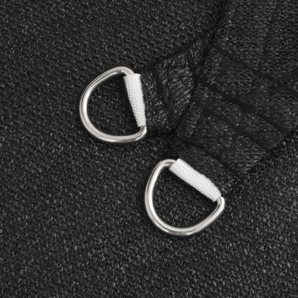 vidaXL Sonnensegel 160 g/m² Schwarz 5x6x6 m HDPE 311758 Bild 5