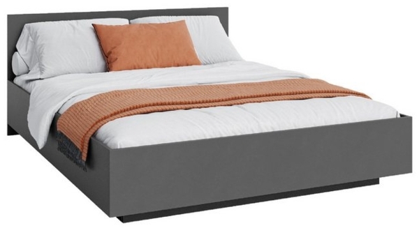 FDM Stauraumbett Bett Stauraumbett PERU Bettgestell 90x200, 140x200 & weitere Größen (verfügbar 90x200 120x200 140x200 160x200 180x200cm, Bettrahmen, Bett, mit großen Kopfteil, mit Bettkasten zum aufklappen), mit/ohne Matratze Bild 4