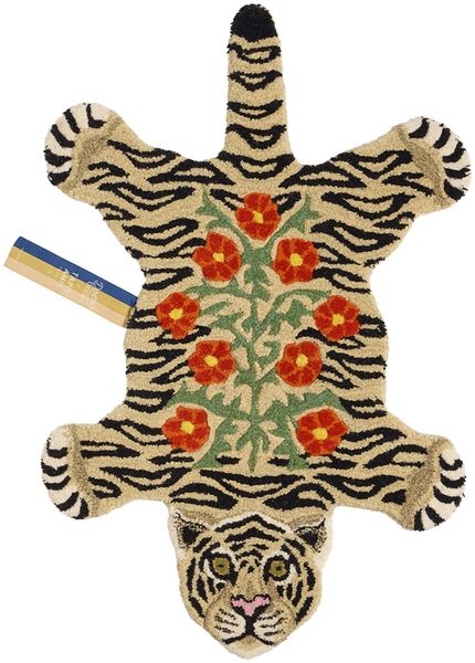 Doing Goods Teppich - Tapis Amis - Floral Weißer T