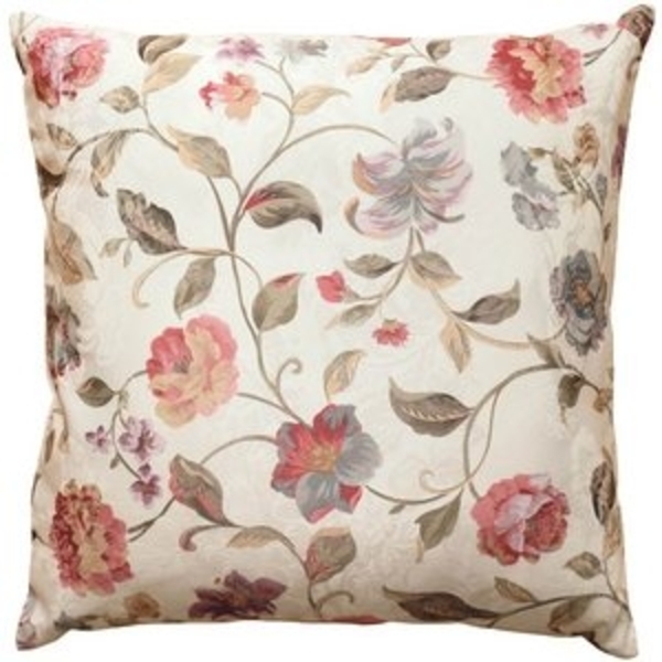 matches21 HOME & HOBBY Kissenbezüge Kissen-Bezug bunte Blumen auf Jaquard Stoff 50x50 cm Baumwolle-Mix, (1 Stück), Wohnzimmer Kissen-Hülle als Deko-Kissen Zier-Kissen Sofa-Kissen Bild 5