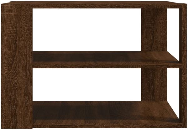 vidaXL Couchtisch Braun Eichen-Optik 58x58x40 cm Holzwerkstoff 834256 Bild 5