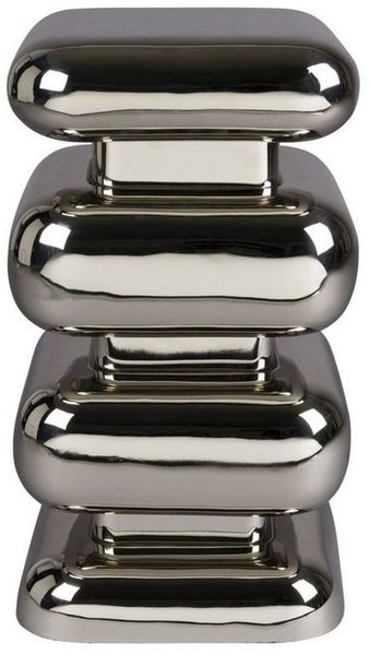 Dutchbone Beistelltisch Retro Hocker Couchtisch Stubby 70's Metall