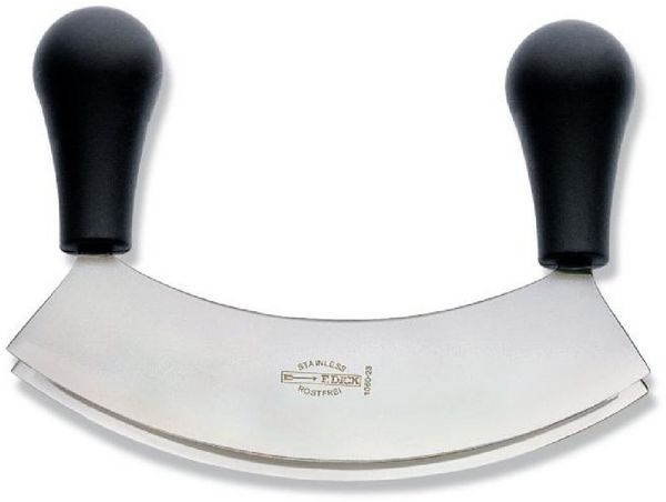 F. DICK Kochmesser Dick Wiegemesser m. 23 cm Klinge Kräuterwiege 9105923