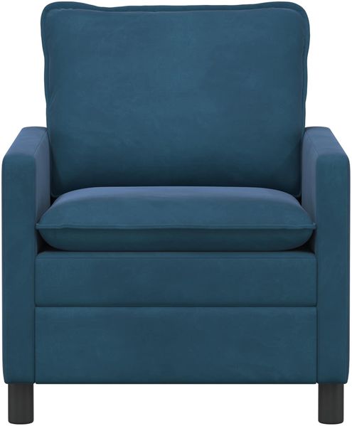 vidaXL Sofa Blau 76 x 81 x 87,5 cm Samt 42028763 Bild 3