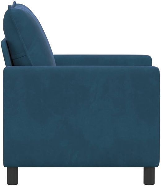 vidaXL Sofa Blau 76 x 81 x 87,5 cm Samt 42028763 Bild 4