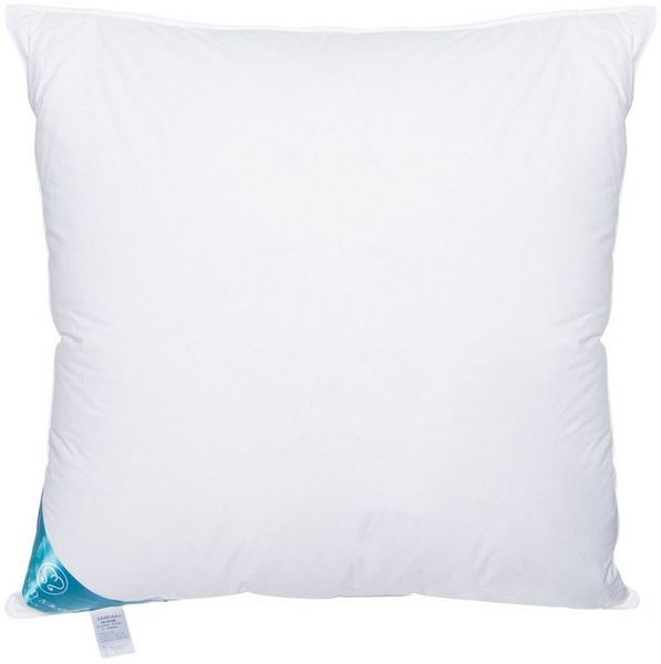 Sandaro Home Daunenkissen 1400 gr, 3-KAMMERN KISSEN, 80 x 80 cm, Bezug: Baumwolle