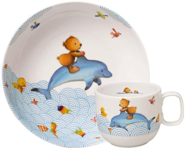 Villeroy & Boch HAPPY AS A BEAR Kindergeschirr-Set 2-tlg