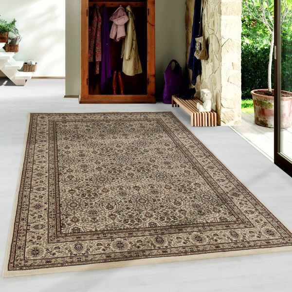 Villa Möbel Orientteppich Shiraz, Rechteckig, Höhe: 9 mm, Orient Teppich Wohnzimmer Orientalisch Design Kurzflor Pflegeleicht