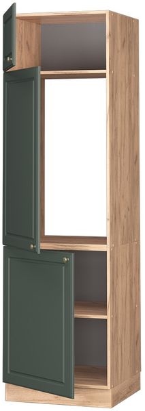 Kühlumbauschrank Fame-Line Grün-Gold Landhaus 60 cm Vicco Bild 4