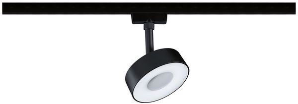 Paulmann 955. 89 URail LED Schienenspot Circle 160lm 5W 3000K dimmbar 230V Schwarz matt