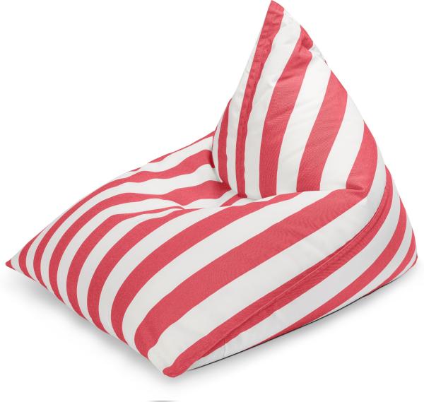 Sitting Point Sitzsack SANTORIN Calypso rot outdoorgeeignet