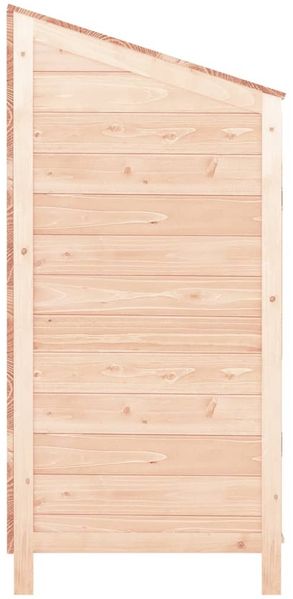 vidaXL Geräteschuppen 102x52x112 cm Massivholz Tanne 152182 Bild 5