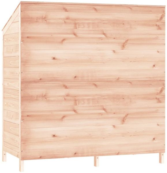 vidaXL Geräteschuppen 102x52x112 cm Massivholz Tanne 152182 Bild 6
