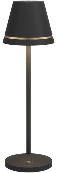 VENEZIA minimalistische Akku-Tischleuchte - LED Grau