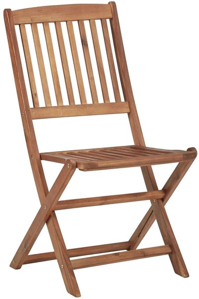 vidaXL Klappbare Gartenstühle 6 Stk. mit Kissen Massivholz Akazie 3075015 Bild 4
