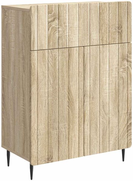 vidaXL Sideboard Sonoma-Eiche 66 x 34,5 x 92 cm Holzwerkstoff 894407