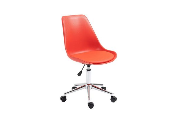 SVITA EDDY Schreibtischstuhl für Kinder Drehstuhl Kinderschreibtischstuhl Rot