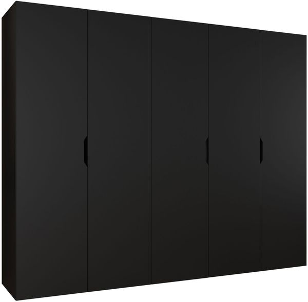 Kleiderschrank Midere 250 (Farbe: Schwarz)