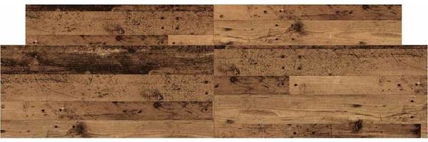 vidaXL Bettgestell ohne Matratze Altholz-Optik 160x200cm Holzwerkstoff 3328754 Bild 5