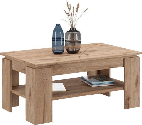 INOSIGN Couchtisch Kalmar, rechteckig, 100 x 60 cm, 1 Ablageboden, Sofatisch, Beistelltisch, Kaffetisch, Wohnzimmertisch, coffee table Bild 2