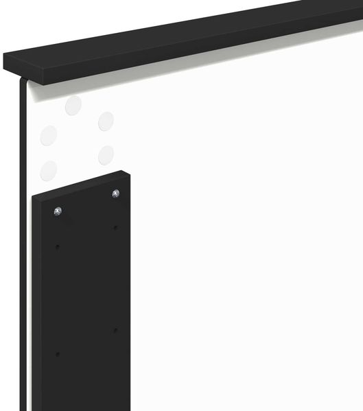 vidaXL Bettrahmen mit Schubladen Schwarz 75 x 190 cm Ingenieurs Holz 3409511 Bild 12