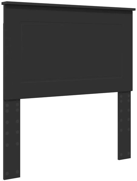 vidaXL Bettrahmen mit Schubladen Schwarz 75 x 190 cm Ingenieurs Holz 3409511 Bild 7