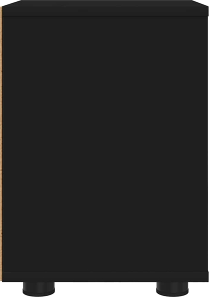vidaXL Nachttisch Schwarz 30,5 x 30 x 43 cm Holzwerkstoff 888799 Bild 6