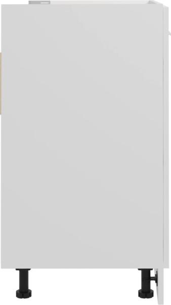 vidaXL Spülenunterschrank Lyon Weiß 80x46x81,5 cm Holzwerkstoff 801196 Bild 6