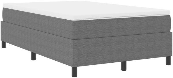 vidaXL Plattformbettgestell Hellgrau 120 x 190 cm Cordstoff 3337397 Bild 4