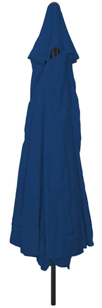 vidaXL Garten-Sonnenschirm Azurblau 395 x 395 x 245 cm 42003643