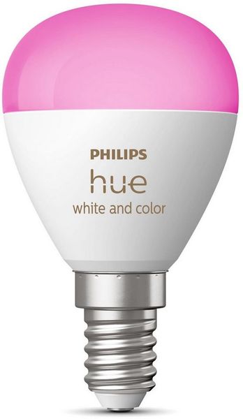 Philips Hue LED Luster E14 BT 5,1W 470lm White Color Ambiance EEK F