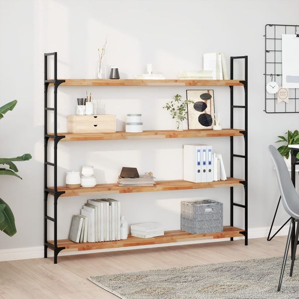 vidaXL Schweberegale 3 Stk. 160x20x4 cm Massivholz Akazie Ölbehandelt 3279601
