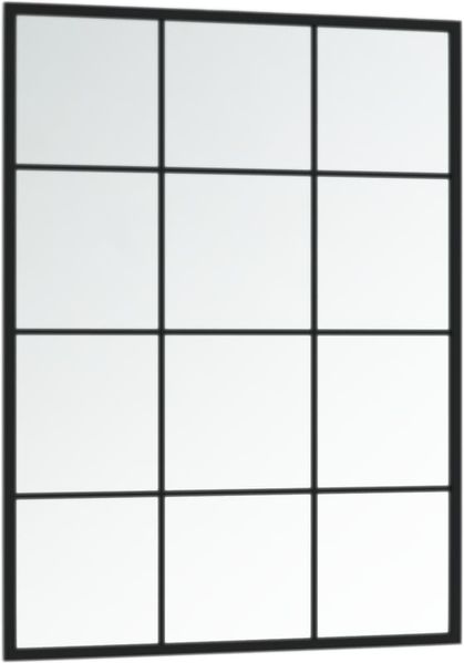 vidaXL Wandspiegel 2 Stk. Schwarz 80x60 cm Metall 3189032 Bild 4