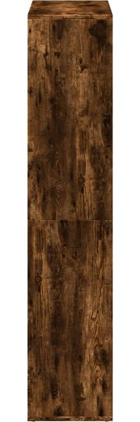 vidaXL Raumteiler-Bücherregal Räuchereiche 69,5x29x137,5 cm 858025 Bild 7