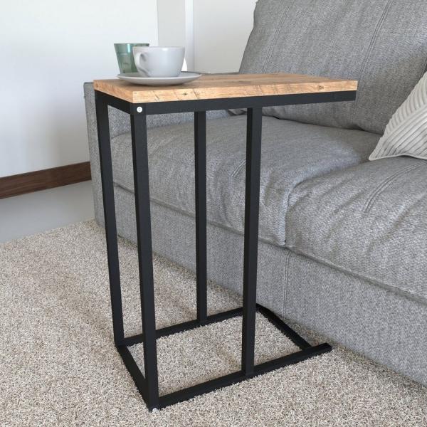 VCM Couchtisch Holz Beistelltisch Couchtisch Sofatisch Insasi S